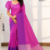 Pink Handloom Silk  Saree JS3833