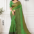 Leaf Green  Handloom Silk Saree JS3874