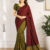 Red  Handloom Silk Saree JS4207