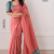 Dusty Pink Handloom Silk Saree JS4514
