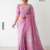 Soft Pink  Handloom Silk  Saree JS4560