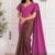Pink Handloom Silk Saree JS4582
