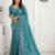 Sea-Green Handloom  Silk Saree JS4587