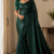 Emerald Green Handloom Silk Saree JS4687