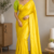 Yellow Handloom Silk Saree JS4706