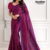 Magenta Handloom Silk Saree JS4765