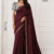 Maroon Handloom Silk Saree JS4772