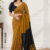 mustard golden Handloom Cotton Saree PUC1028