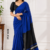 Blue Handloom Cotton Saree PUC1030