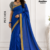 Royal Blue Handloom Cotton Saree PUC1038